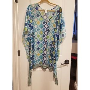 Trina Turk bathing suit cover-up Medium